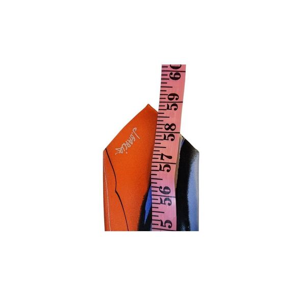 J Garcia 'Not Necessarily A Tree' Neck Tie Mens Collectors Edition Orange Black - Picture 11 of 13